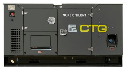 Дизельный генератор CTG 688YU в кожухе с АВР