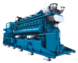 Газовый генератор CTG 1000MG в контейнере с АВР