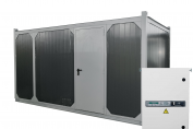 Газовый генератор Gazvolt 120T23 в контейнере с АВР