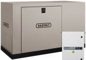 Газовый генератор Gazvolt 200T23 в кожухе с АВР