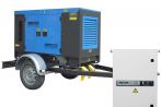 ТСС ЭД-30-Т400-2РКМ1 в шумозащитном кожухе на прицепе с АВР